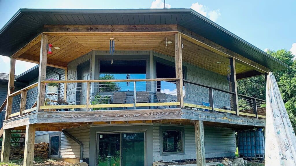 New Deck Build and Window Installation near Dover